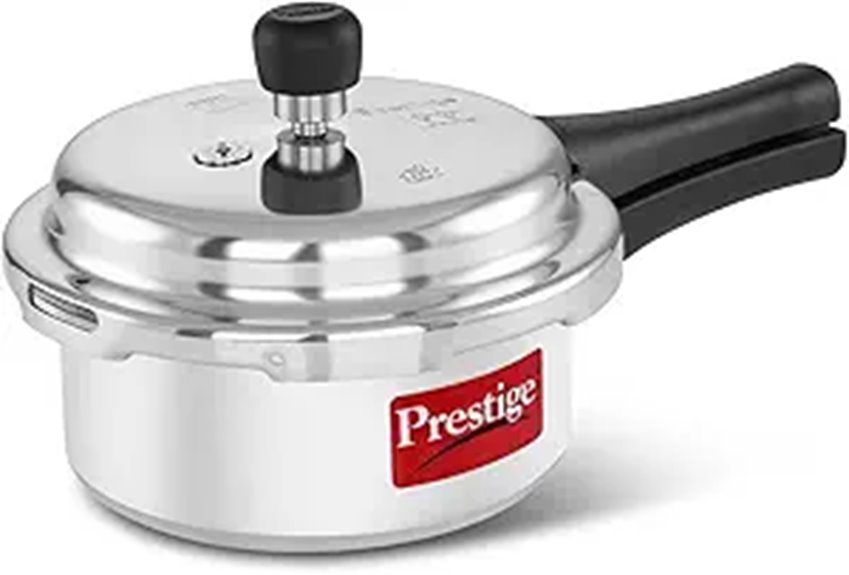 Prestige Popular Aluminium Pressure Cooker 2 Liter