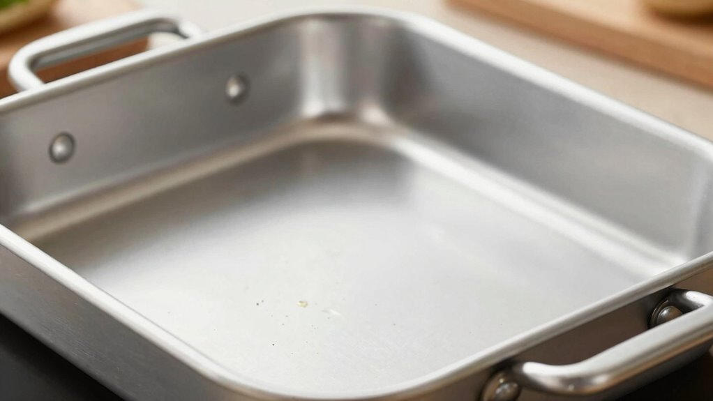 aluminum outperforms nonstick pans