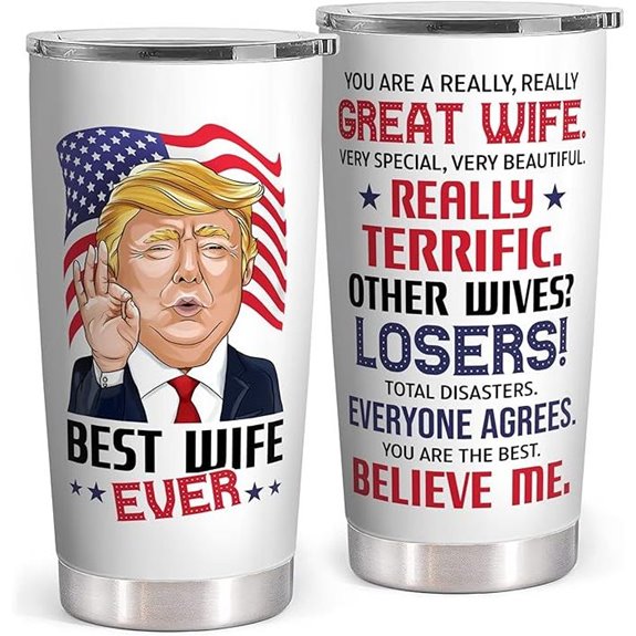 Wedding Anniversary Wife Gift - Stainless Steel Tumbler
