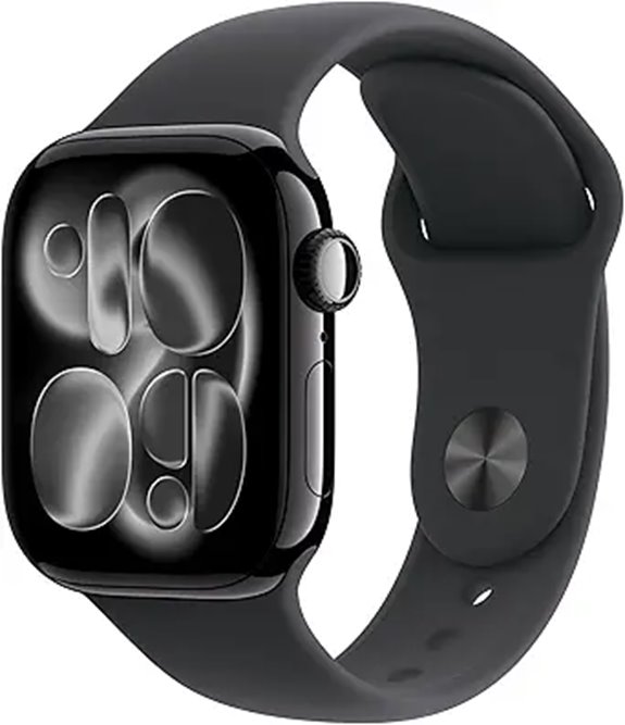 Apple Watch Series 11 GPS 42mm with Black Sport Band