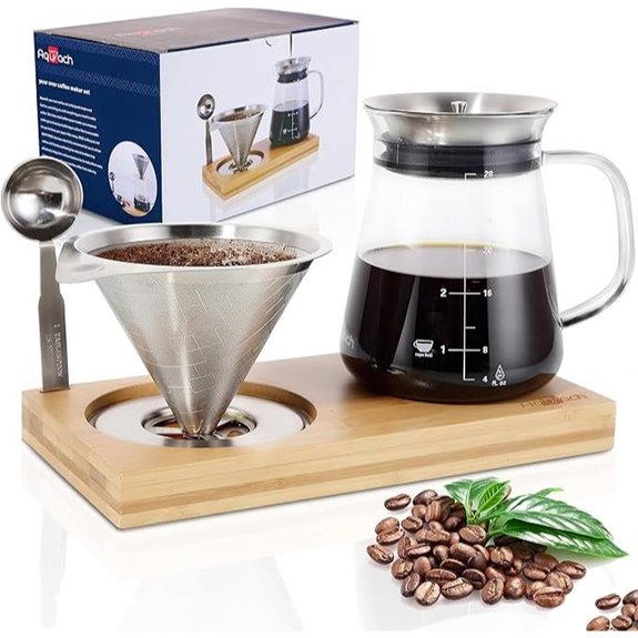 Aquach Pour Over Coffee Maker Set