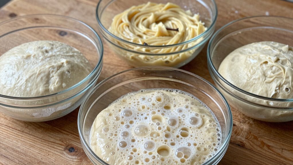 autolyse flavor gluten flexibility