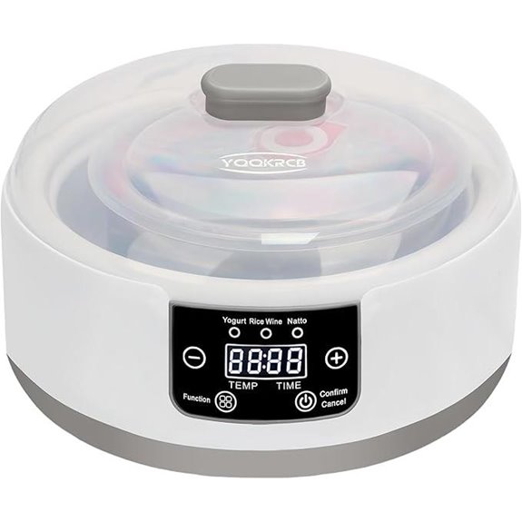 Automatic Yogurt Maker with Temperature & Timer
