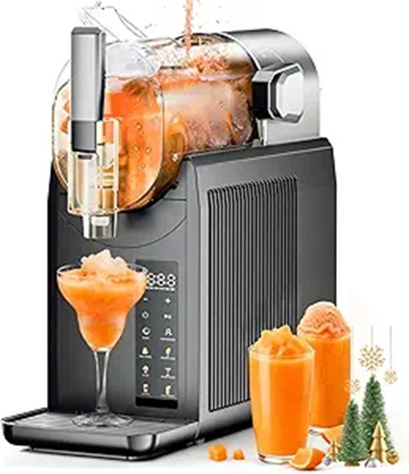 Home Slushie Machine with Auto Clean & Fast Freezing