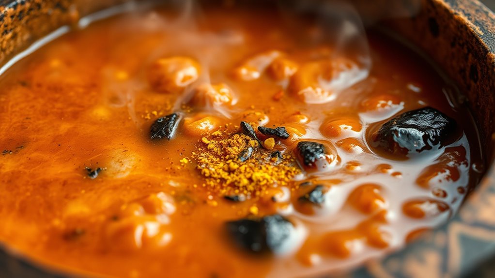 avoid high heat burning