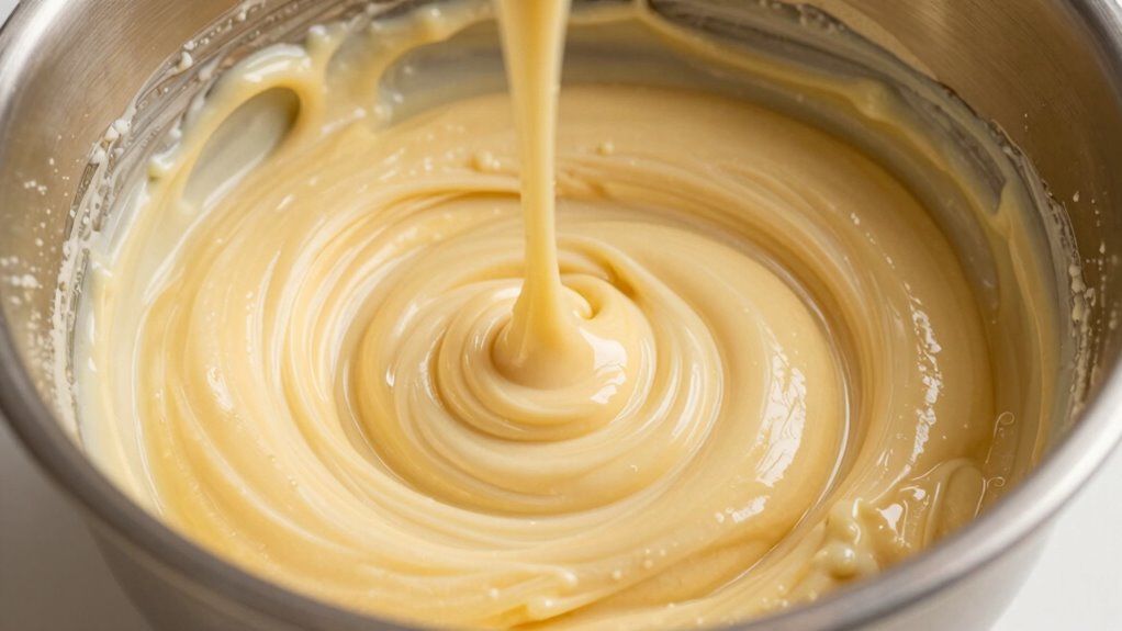 avoid overmixing batter