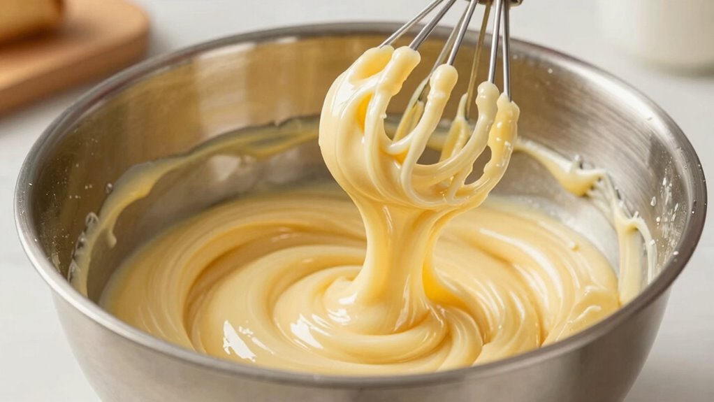 avoid overmixing cake batter