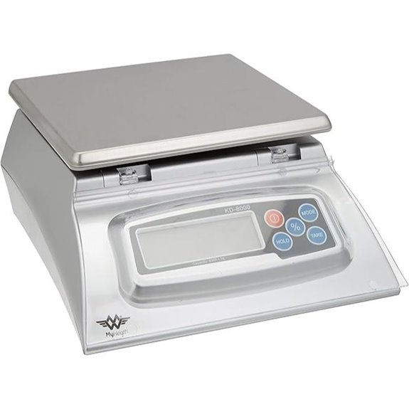 Bakers Math Kitchen Scale by My Weight - KD8000 Silver