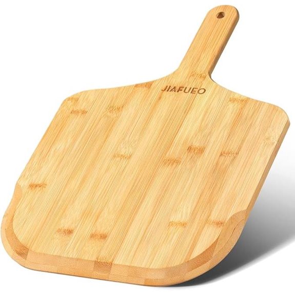 Bamboo Pizza Peel and Serving Board (12-inch)