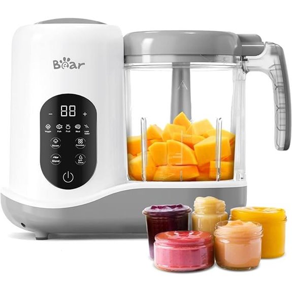 BEAR 2024 Baby Food Maker with Touch Screen