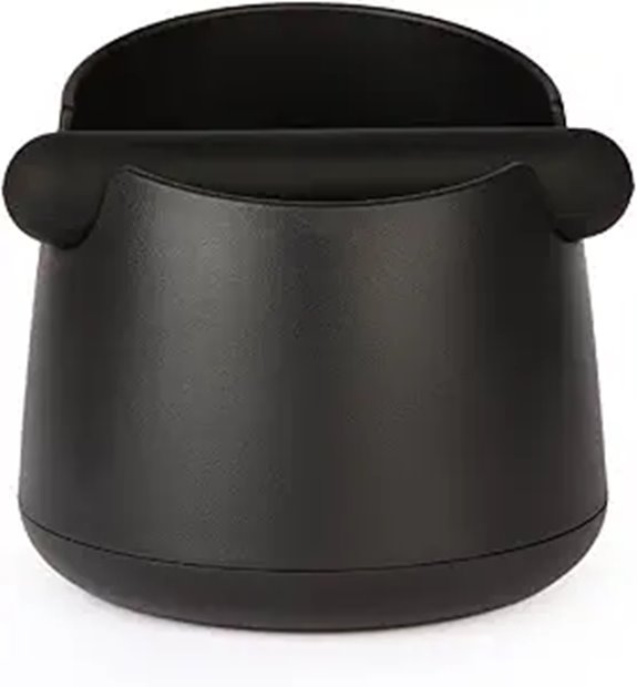 Large Capacity Espresso Knock Box with Non-Slip Base