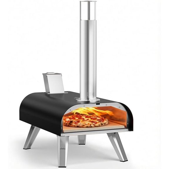 Big Horn Outdoors 12 Outdoor Pizza Stone Oven