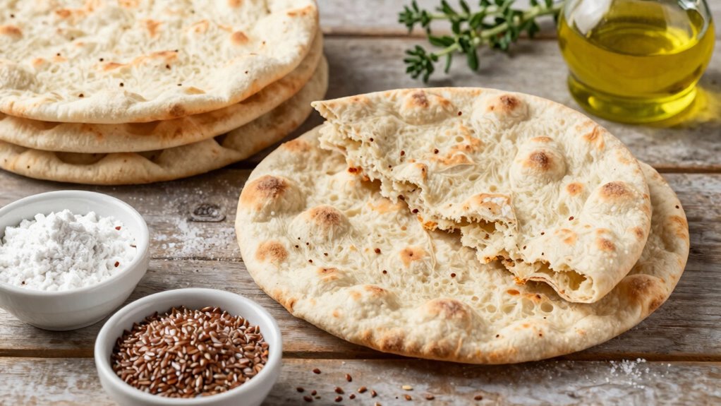 binding agents improve flatbread structure