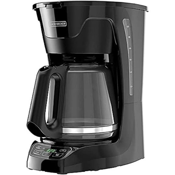 BLACK+DECKER 12-Cup* Programmable Coffeemaker Black