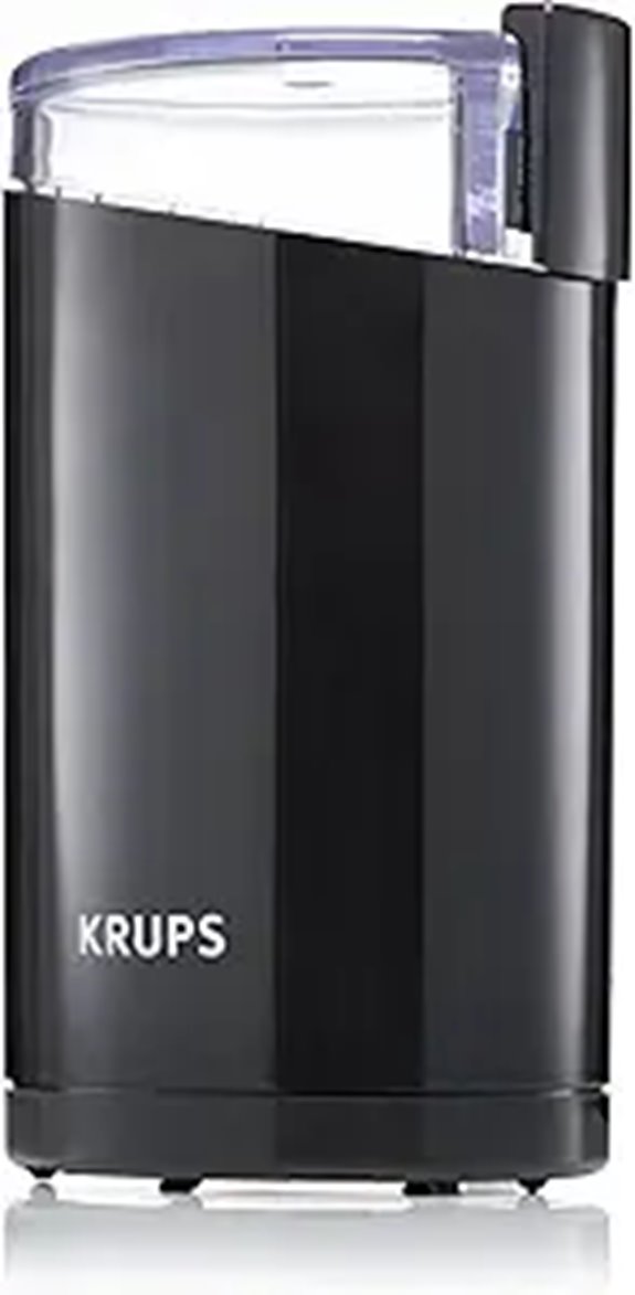 KRUPS Precision Electric Coffee Grinder (Black)
