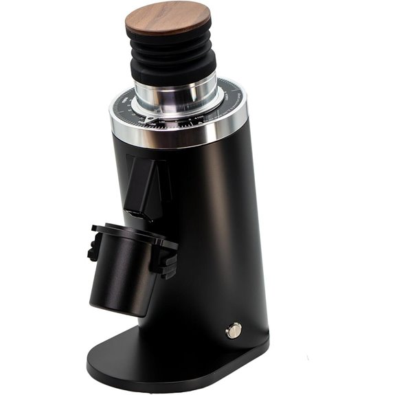 MiiCoffee DF64 II Single Dosing Coffee Grinder (Black)