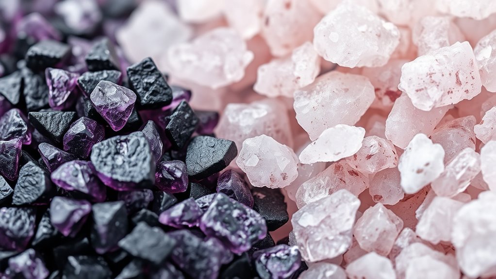 black vs rock salt uses