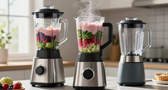 blender speeds affect cooking