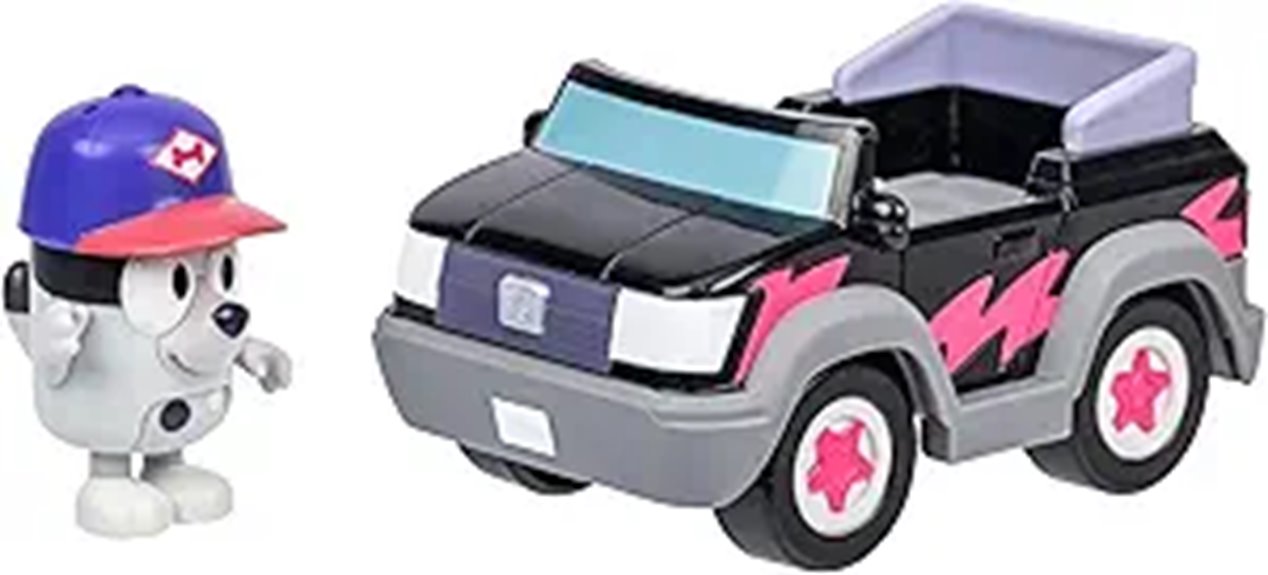 Bluey Pizza Girls & Muffin Toddler Toy Vehicle