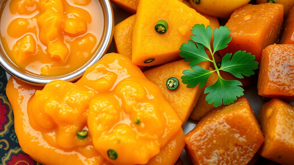 bold spices and fermentation