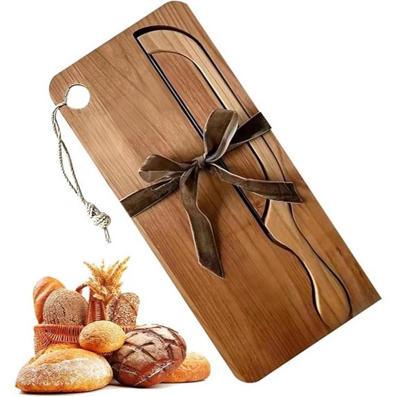 Bread Bow 8-Inch Knife with Crumb Tray