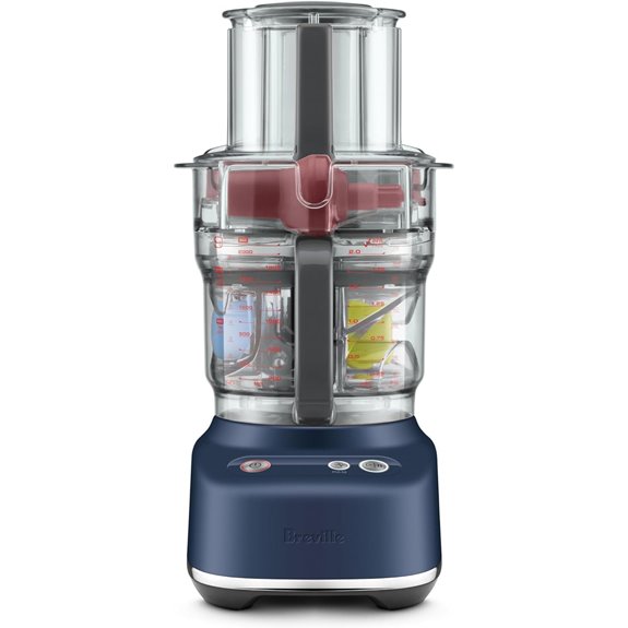Breville BFP638 Paradice 9 Cup Food Processor and Dicer Small Damson Blue