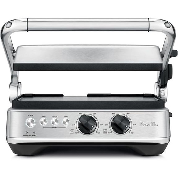 breville stainless steel grill