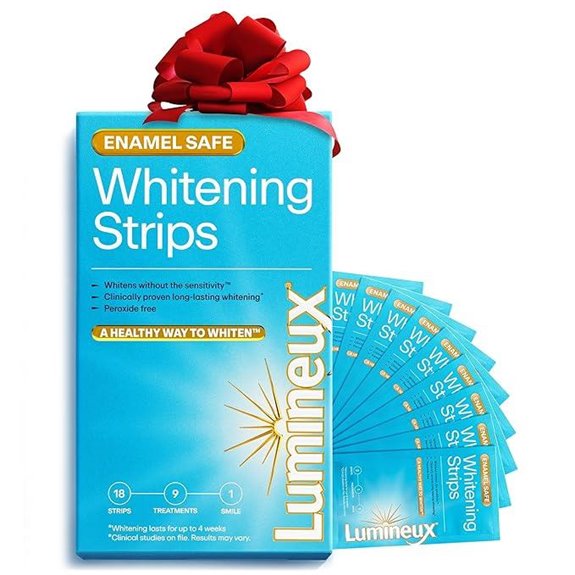 Lumineux Teeth Whitening Strips Kit (9 Treatments)