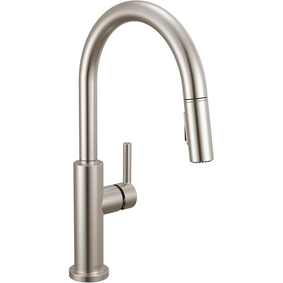 Delta Nicoli Brushed Nickel Kitchen Faucet