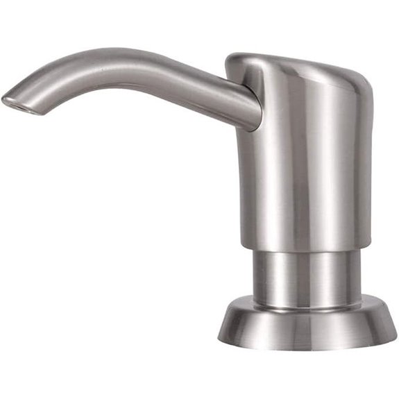 GAGALIFE Built-in Sink Soap Dispenser with Large Bottle