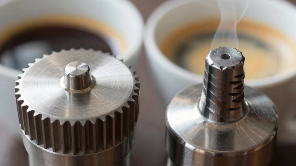 burrs influence flavor clarity