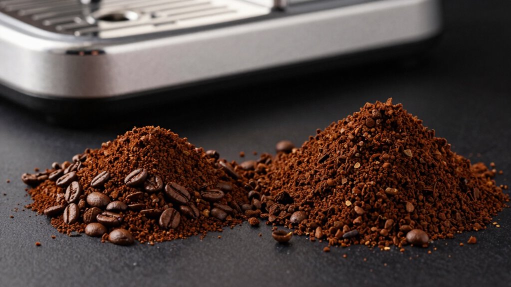 burrs influence grind consistency