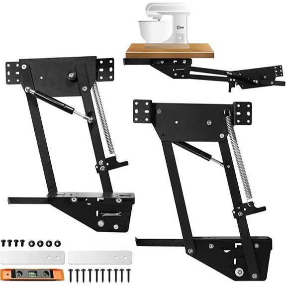 Mini Mixer Lift for Cabinets Soft-Close Up to 60 LBS