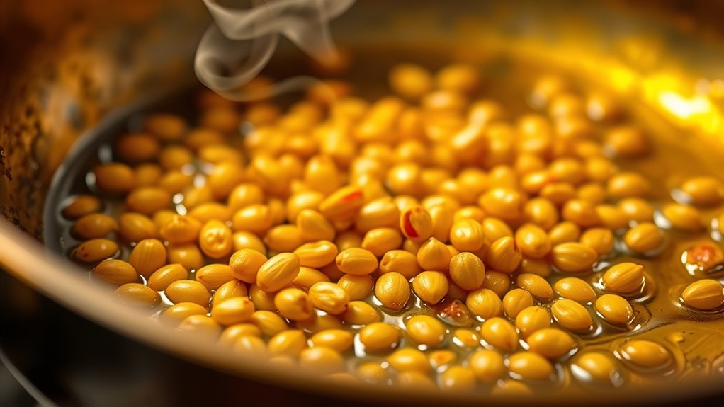 careful heating enhances flavor