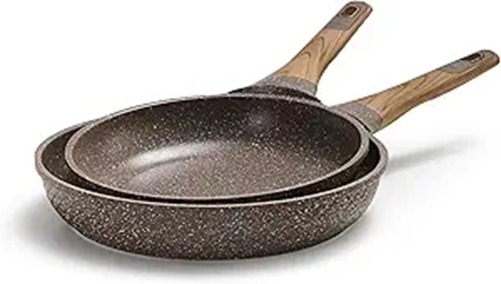 CAROTE Non-Stick Frying Pan Set 9.5 & 11