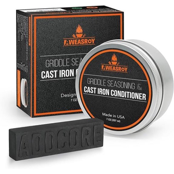 Cast Iron and Griddle Seasoning Care Kit