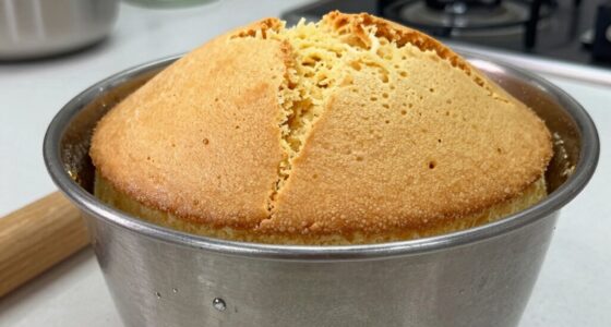 causes and fixes for sinking cake