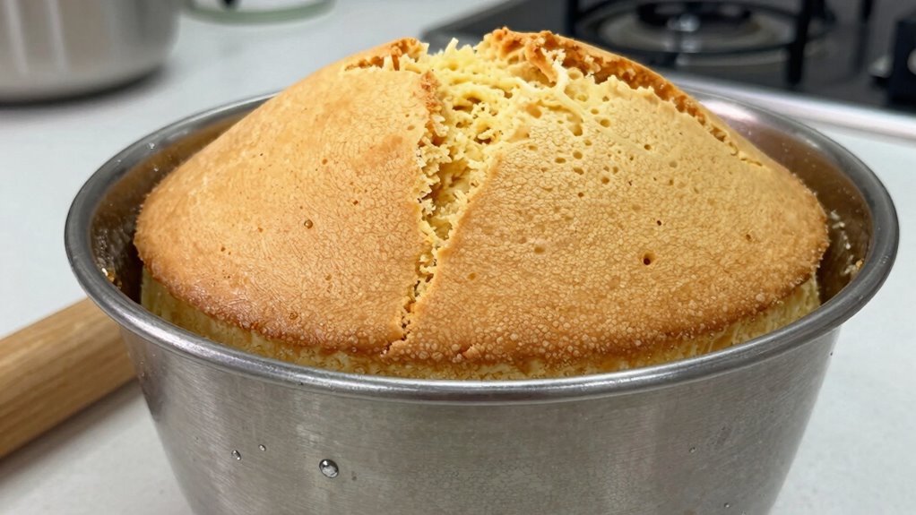 causes and fixes for sinking cake