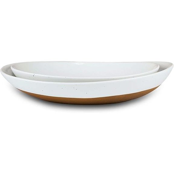Mora Ceramic Serving Bowls Set of 2