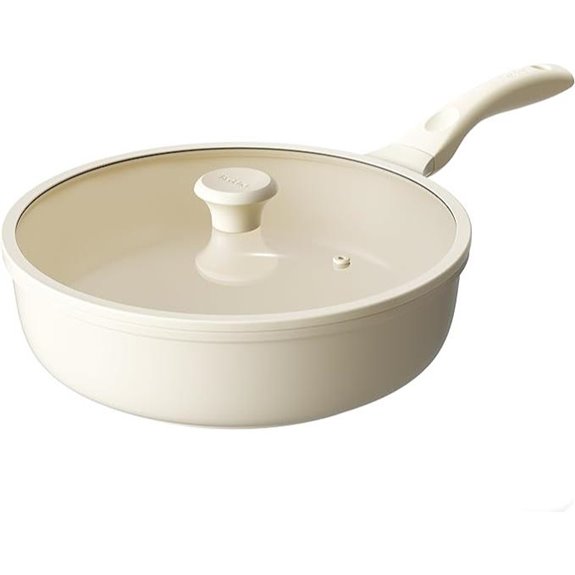Redchef Nonstick Ceramic Frying Pan with Lid