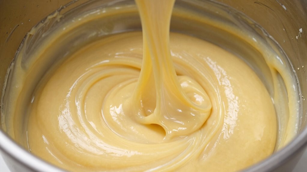 check batter for overmixing