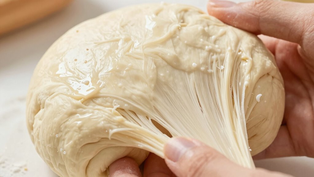 check dough s gluten development