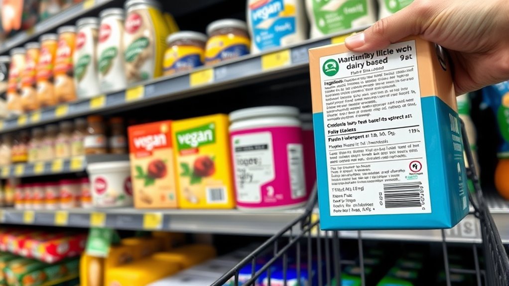 check labels for dairy