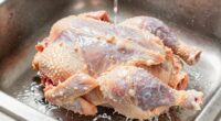 chicken washing spreads germs