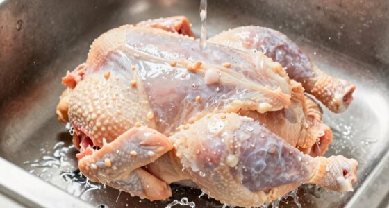 chicken washing spreads germs