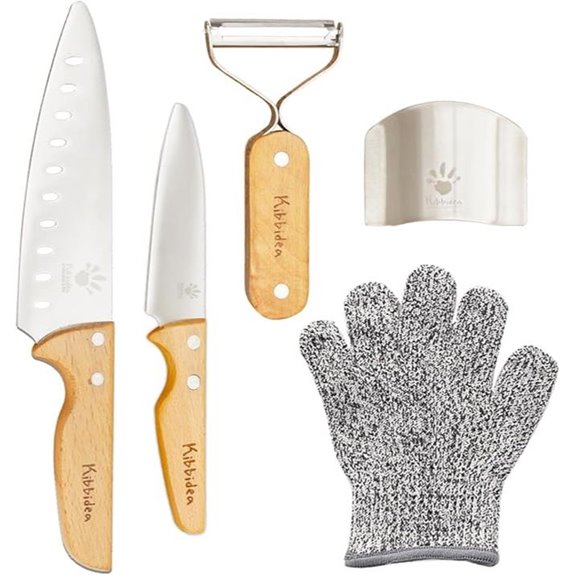 Kibbidea Kids Knife Set – Child-Friendly Cooking Knives