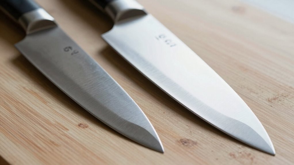 choose appropriate knife angles