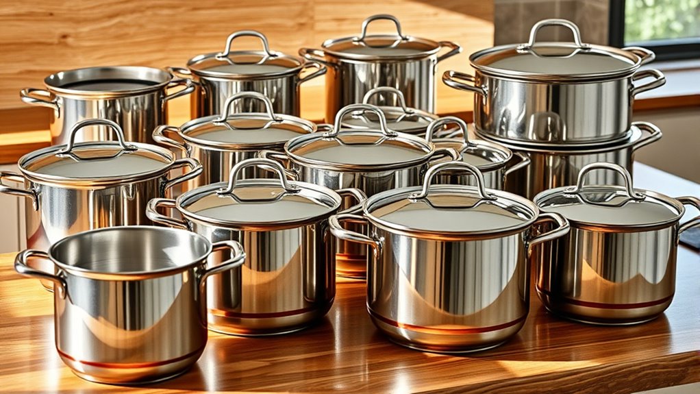 choose durable well heated cookware