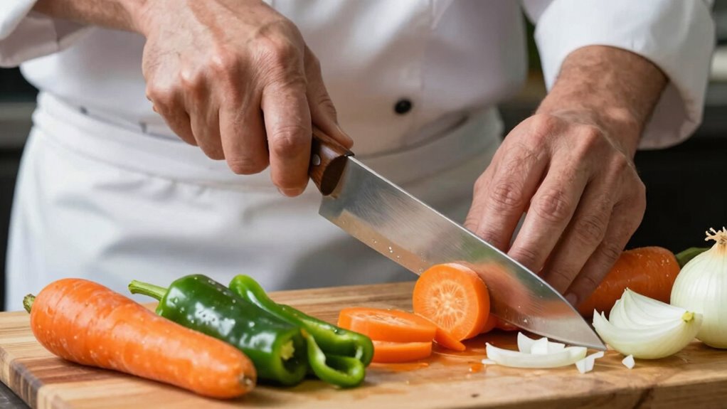 choose ergonomic sharp balanced knife