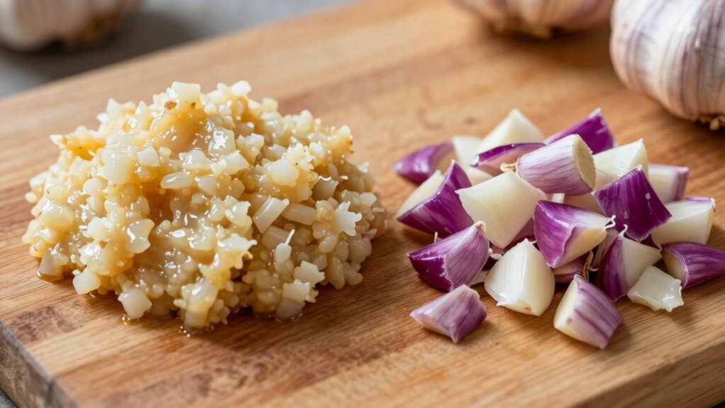 choose garlic mince style wisely